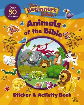 Paperback The Beginner's Bible Animals of the Bible Sticker and Activity Book