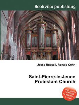 Paperback Saint-Pierre-Le-Jeune Protestant Church Book