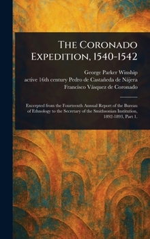Hardcover The Coronado Expedition, 1540-1542 Book