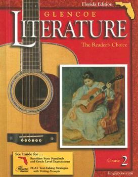 Hardcover Glencoe Literature: The Reader's Choice: Course 2 Book