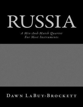 Paperback Russia: A Mix-And-Match Quartet For Most Instruments Book