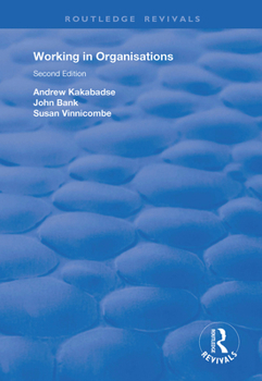Paperback Working in Organisations Book