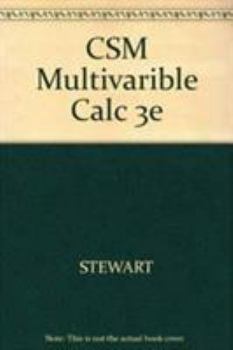 Hardcover CSM Multivarible Calc 3e Book