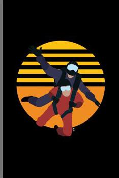 Vintage Sky Diving : Skydiving Parachuting Paragliding Notebooks Gift Notebooks Gift (6 X9 ) Dot Grid Notebook