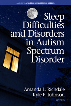 Paperback Sleep Difficulties and Disorders in Autism Spectrum Disorder Book