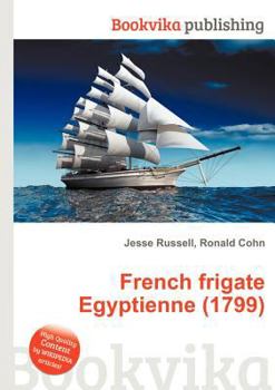 Paperback French Frigate Egyptienne (1799) Book