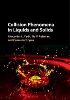 Hardcover Collision Phenomena in Liquids and Solids Book