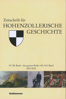 Hardcover Zeitschrift Fur Hohenzollerische Geschichte: 57./58. Band 2021/2022 [German] Book