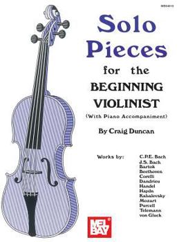 Paperback Solo Pieces for the Beginning Violinist Book