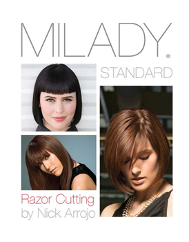 Spiral-bound Milady Standard Razor Cutting Book