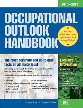 Occupational Outlook Handbook, 2010-2011: With Bonus Content (Occupational Outlook Handbook