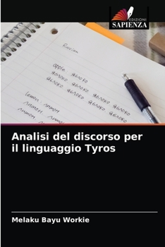 Paperback Analisi del discorso per il linguaggio Tyros [Italian] Book