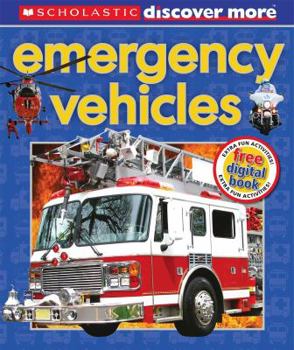 Hardcover Scholastic Discover More: Emergency Vehicles Book