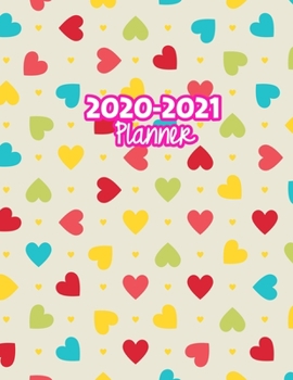 2020-2021 Planner: Two Year Calendar Organizer and Goal Journal | January 2020 - December 2021 Daily, Weekly and Monthly Planner Book with Back Sticker Expression Wall for 2 Years | Design Code 539933