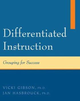 Paperback Differentiated Instruction: Grouping for Success Book