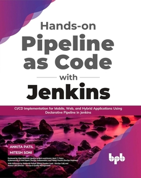 Paperback Hands-On Pipeline as Code with Jenkins Book