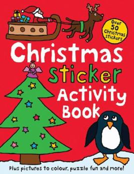 Paperback Christmas Sticker Activity Book