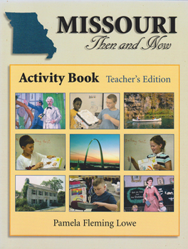 Paperback Missouri Then and Now Activity Book (Teacher) Book