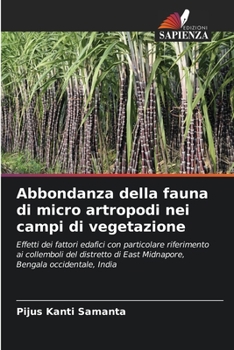 Paperback Abbondanza della fauna di micro artropodi nei campi di vegetazione [Italian] Book