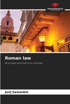 Paperback Roman law Book