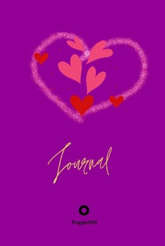 Journal for Girls Purple Cover 122 color pages 6x9