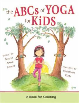 Paperback ABCs of Yoga for Kids: A Book for Coloring Book