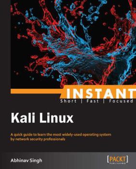 Paperback Instant Kali Linux Book