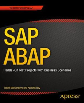 Paperback SAP ABAP: Hands-On Test Projects with Business Scenarios Book