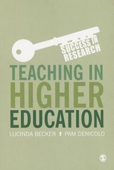 Paperback Teaching in Higher Education Book