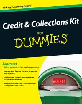 Paperback Credit & Collections Kit for Dummies [With CDROM] Book