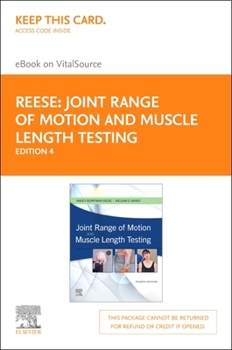 Misc. Joint Range of Motion and Muscle Length Testing - Elsevier eBook on Vitalsource (Retail Access Card): Joint Range of Motion and Muscle Length Testing Book