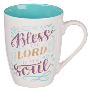 Misc. Supplies Ceramic Mug Bless the Lord Psalm 103 Book