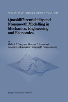 Paperback Quasidifferentiability and Nonsmooth Modelling in Mechanics, Engineering and Economics Book