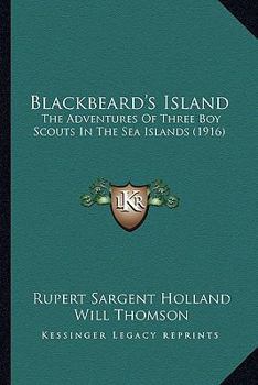 Paperback Blackbeard's Island: The Adventures Of Three Boy Scouts In The Sea Islands (1916) Book