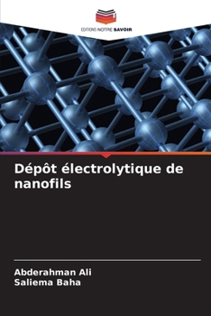 Paperback Dépôt électrolytique de nanofils [French] Book