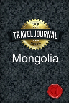 Paperback Travel Journal Mongolia Book
