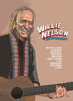 Paperback Willie Nelson: A Graphic History Book