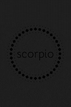 Paperback Scorpio: novelty star sign notebook 6"x9" Book