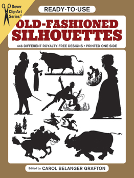 Paperback Ready-To-Use Old-Fashioned Silhouettes Book