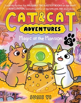 Paperback Cat & Cat Adventures: Magic at the Mansion: A Graphic Novel Book