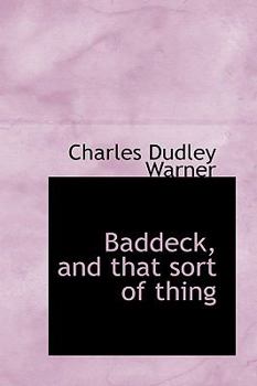 Paperback Baddeck, and That Sort of Thing Book