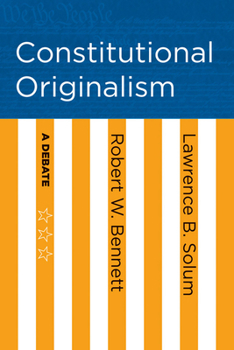 Hardcover Constitutional Originalism Book