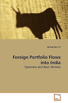 Paperback Foreign Portfolio Flows into India Book