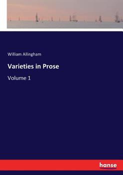 Paperback Varieties in Prose: Volume 1 Book