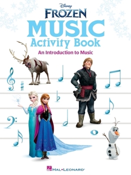 Paperback Frozen Music Activity Book