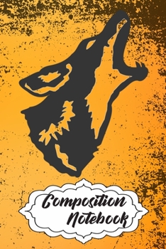 Paperback Composition Notebook: 110 Blank Lined Papers - 6x9 Personalized Customized Elephant Composition Notebook Journal Gift For Coyote Lovers Book