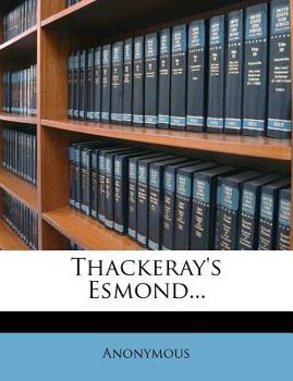 Thackeray's Esmond