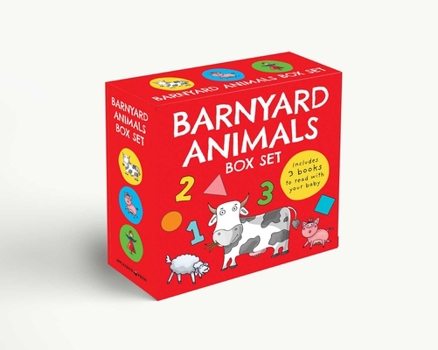Board book The Barnyard Animals Box Set: My First Board Book Library Book