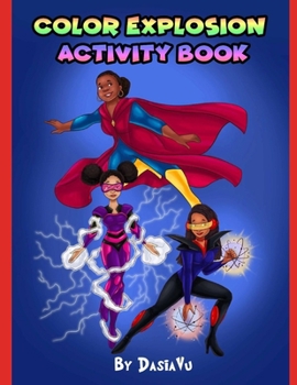 Paperback Color Explosion Activity Book