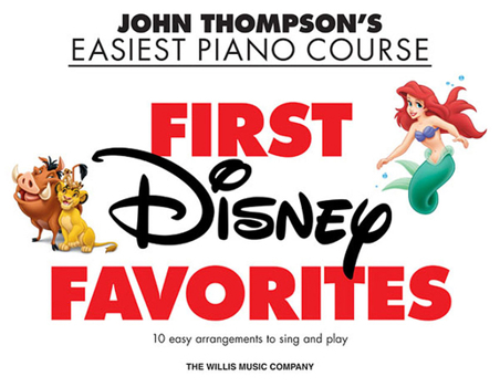 Paperback First Disney Favorites: John Thompson's Easiest Piano Course Book